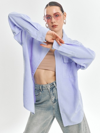 Женская рубашка оверсайз. Топ 2024 - 1924