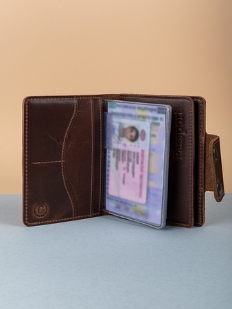 Портмоне для автодокументов и паспорта АП-63+