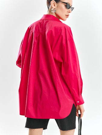 Женская рубашка оверсайз. Топ 2024 - 0524