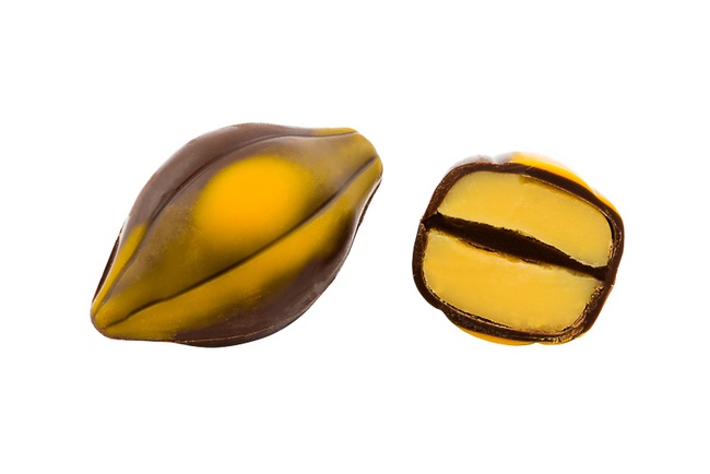 Манго-Маракуйя из темного шоколада