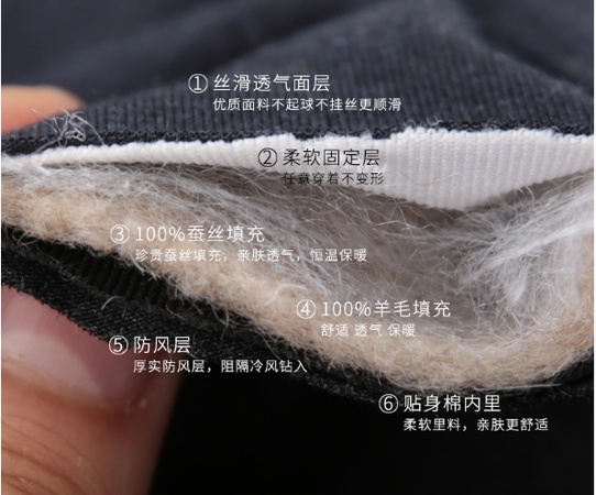 Sonbahar ve kış yeni erkek ve kadın ipek sıcak pamuklu pantolonlar yüksek bel ince ara katman yün ve polar ve kalın tozluk