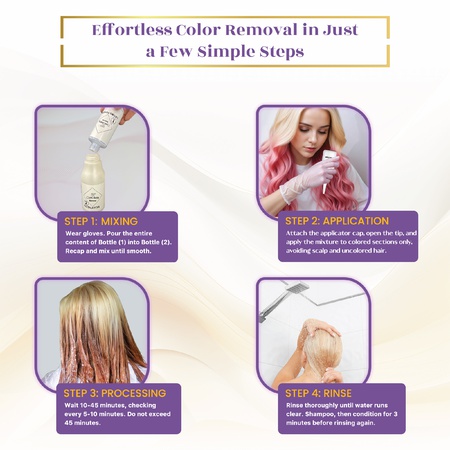 Cosglam Hair Highlighter Remover - 70ml