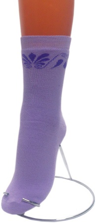 Носки женские внутримахровые (арт. 08в7) «Лепестки»