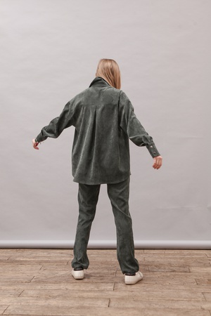 Вельветовая рубашка