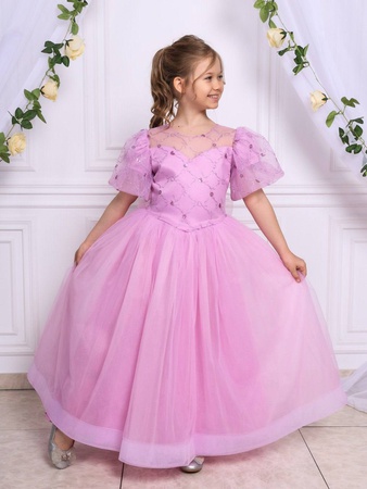 Нарядное платье с фонариком