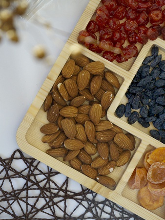 Çekmece Kare, 5 bölme, genişlik 250mm, uzunluk 250mm