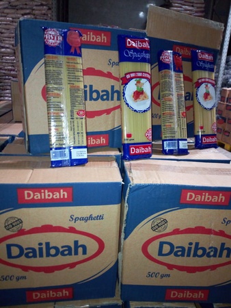 Macaroni spaghetti, 500 gm, Daibah brand, Long pasta