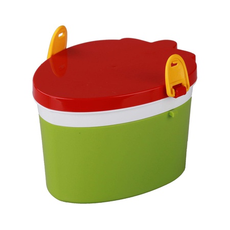 Контейнер "Клубника" со вставкой (зеленый)