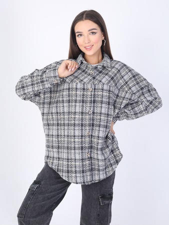 Büyük beden tüvit gömlek