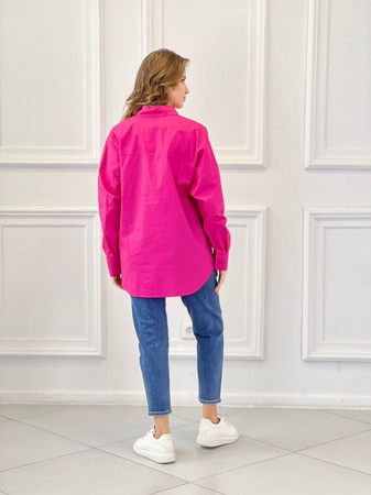 Женская рубашка оверсайз