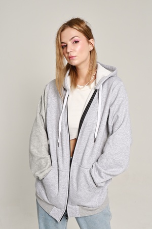 Hoodie, sweatshirt, sweatshirt, kapüşonlu sweatshirt, hoodie, pide - yazıtsız. üniseks