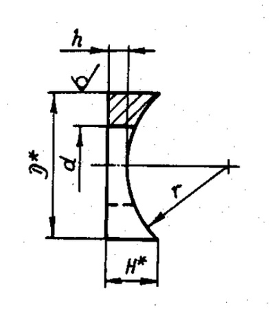 Шайба радиусные ОСТ 1 11494, 11495, 11496, 11497, 11498, 11499-74