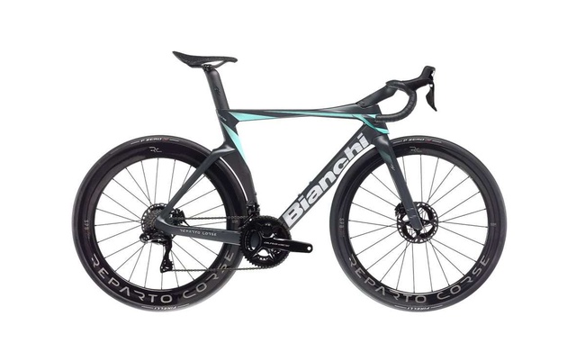 2026 Bianchi Oltre Carbon Aero E-Road Bike, Dura Ace Di2 2x12Speed Drivetrain, 250Wh Rear Hub Motor, Lightweight Electric Road Bicycle