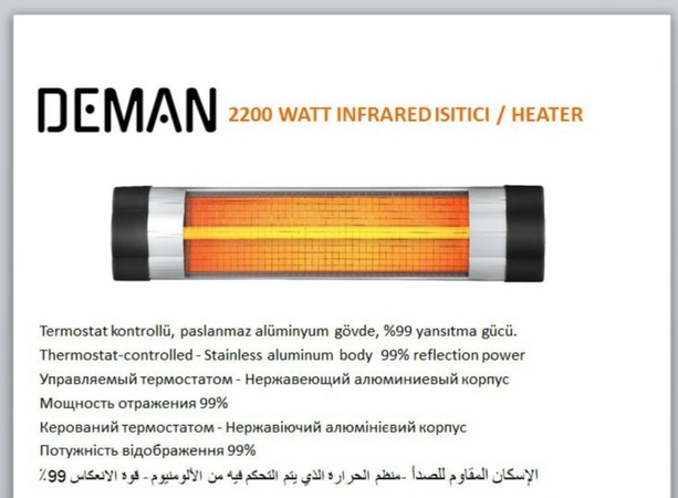 KIZILÖTESİ ISITICILAR