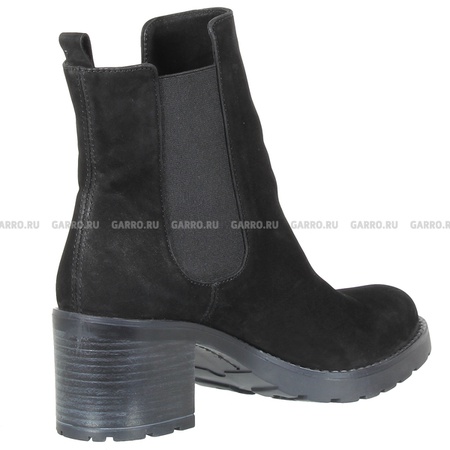 Bot 7164 siyah, nubuk