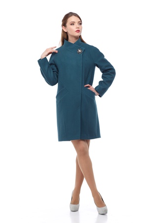 Пальто Блюз, шерсть "melton" Италия