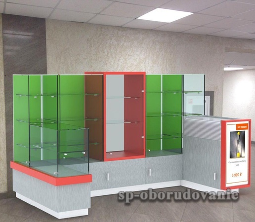 جناح مصنوع من الزجاج واللوح ، مقاس 1100 / 1800Х3750Х1