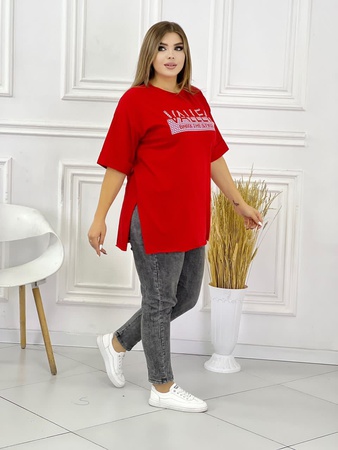 Футболка 042 красный