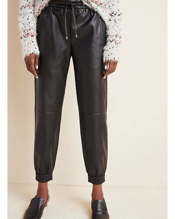 Женские брюки из эко кожи