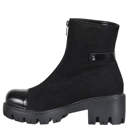 Женские ботинки, натуральная замша <G2042>