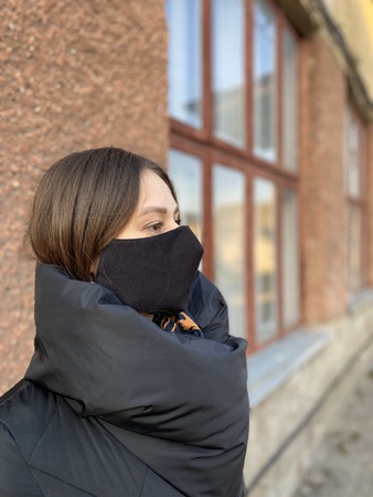 Маска защитная дизайнерская не медицинская