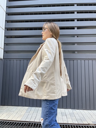 Пиджак Велюровый