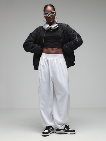 Штаны оверсайз широкие спортивные