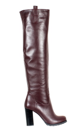 Damenstiefel aus echtem Leder<G805>