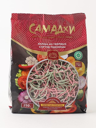 Лапша «овощная» тм "Самадхи" 250 г.