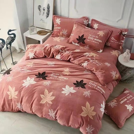 Ins 2,5 м в ширину супер мягкая молочная фланелевая ткань для постельного белья с принтом кашемировый хлопок