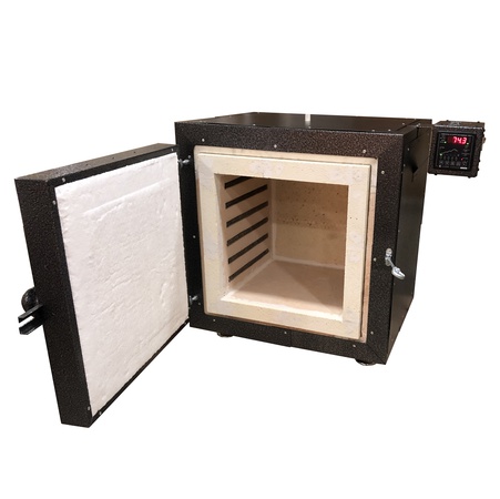 Муфельная печь до +1250с, 400x400x400 мм.