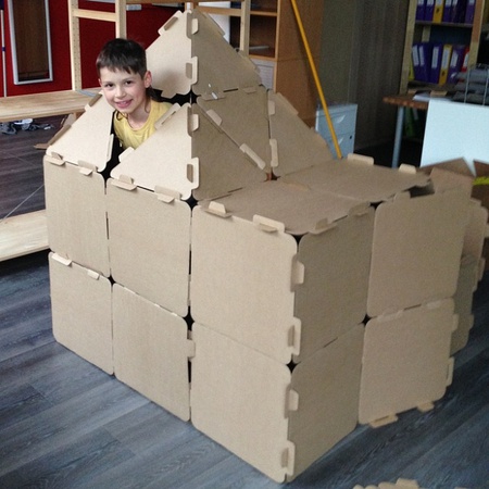 Картонный конструктор «КРФТ Архитектор»