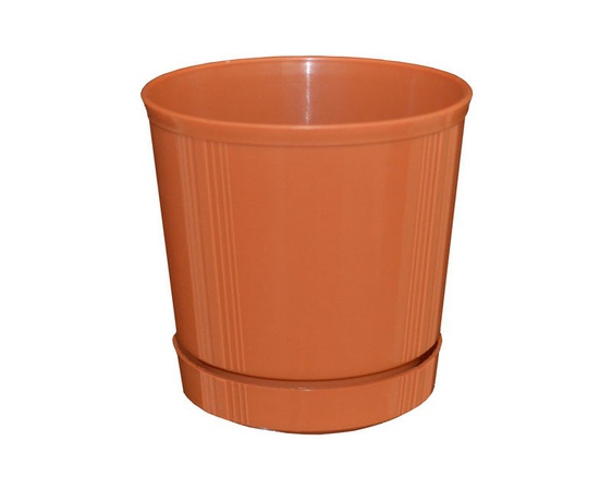 POT FLOWER DEBUT 15CM 1.7L TERRACOT