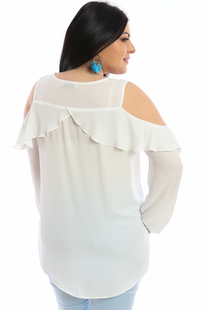 Блузка большого размера