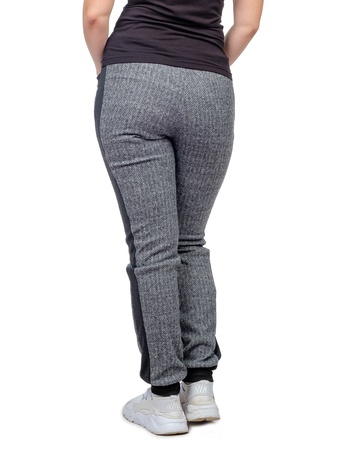 Balıksırtı pantolonu (manşette, çizgili) М-0160СС