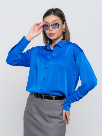 Рубашка женская из шелка