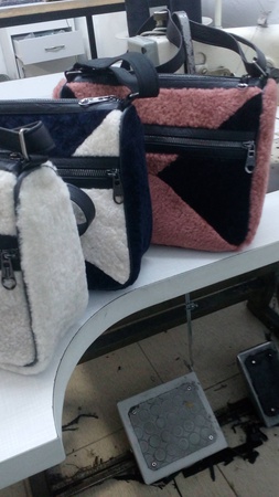 Кожаная женская сумка