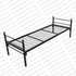 Кровать металлическая одноярусная сетка сварная. Бытовая КМ-3 без матраса