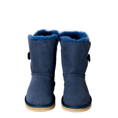 DÜĞMELİ MAVİ KADIN UGGGS