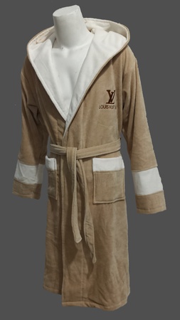 Бархатные халаты с двойным капюшоном