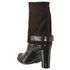 Women&#39;s ankle boots, genuine leather, suede<G818>