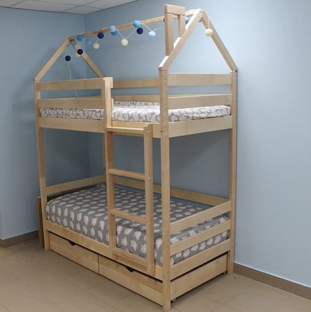 детская кроватка Двухярусная