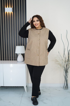 Alpaka yelek No. 9503/1