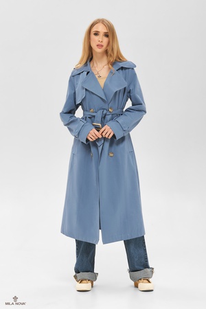 MILA NOVA COAT Q-88 DENIM