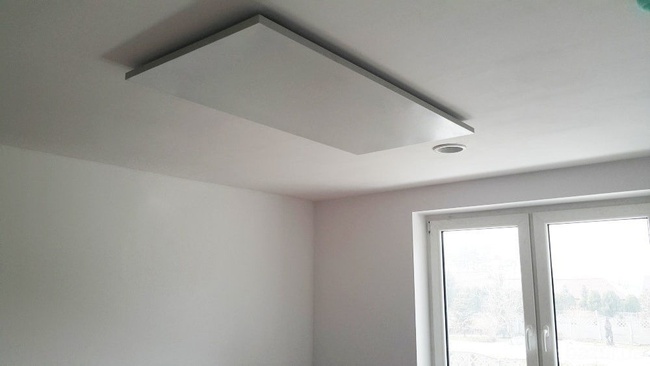 Ceiling infrared heaters