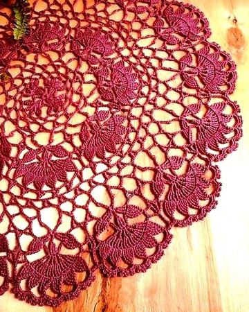 Crochet napkin