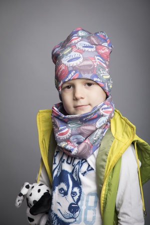 Snood ile çocuk şapkaları