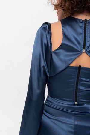 Синие брюки от костюма - Mavi Takım Pantolon