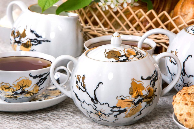 Сервиз чайный - Сакура (Тюльпан, 15 предметов)