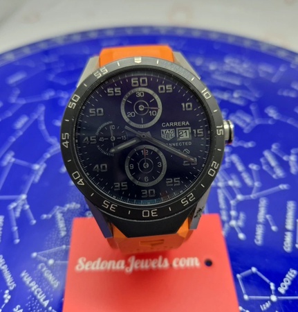 TAG Heuer Connected E4 Smartwatch Black Titanium Watch 45MM Watch